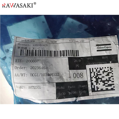 ब्रेकर 1089960409 एटलस एयर कंप्रेसर सॉकेट मूल एटलस कोप्को 1089960409