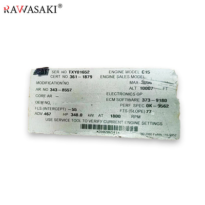 C15 इंजन ASSY 2888156 C15 कैटरपिलर इंजन के लिए खुदाई मोटर इंजन Assy