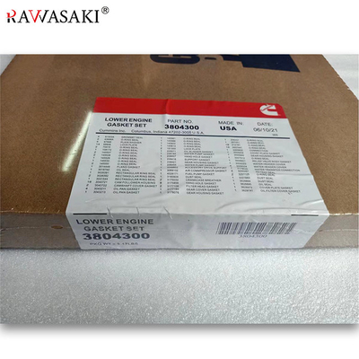 K50 KTA50 KT50 3804300 K1 कमिंस इंजन के लिए ऊपरी अनुभाग गैसकेट किट